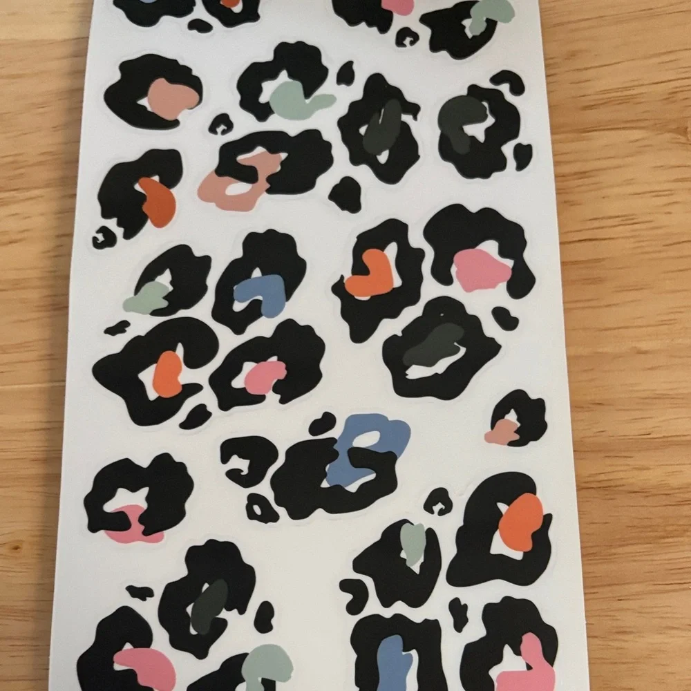 The Happy Planner Colorful Leopard Sticker Book. New